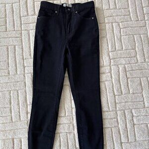 NWT Everlane The Way High Skinny Jean in Black - Size 29